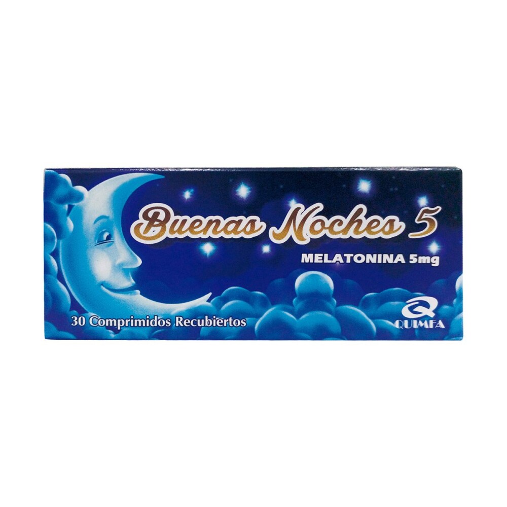 BUENAS NOCHES 5 MG. CJ X 30 COMP. REC. única