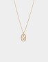 Cadena Corta con Dije Premium Gold Cortos - Dorado