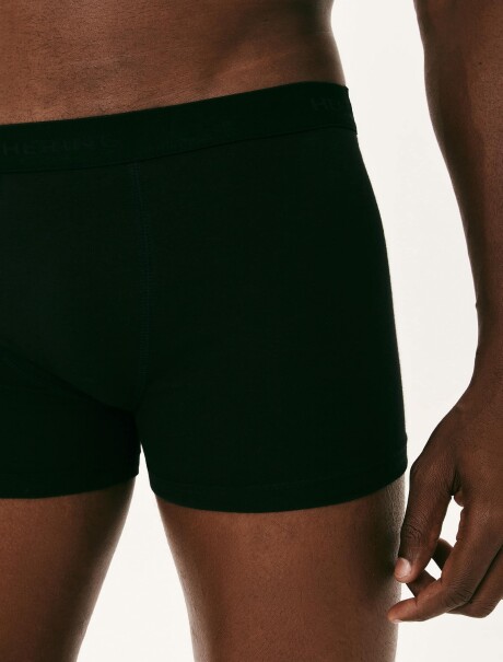 KIT DE 2 CALZONCILLOS MODELO BOXER NEGRO