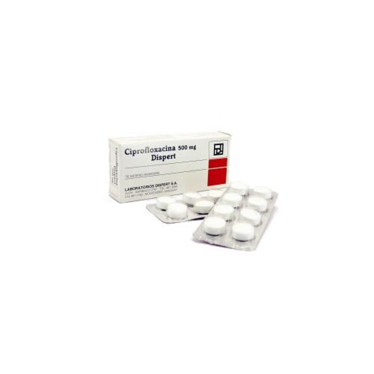 Ciprofloxacino 500 Mg X16 Comprimidos Dispersables 