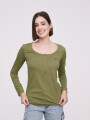 Remera Aman Verde Oliva