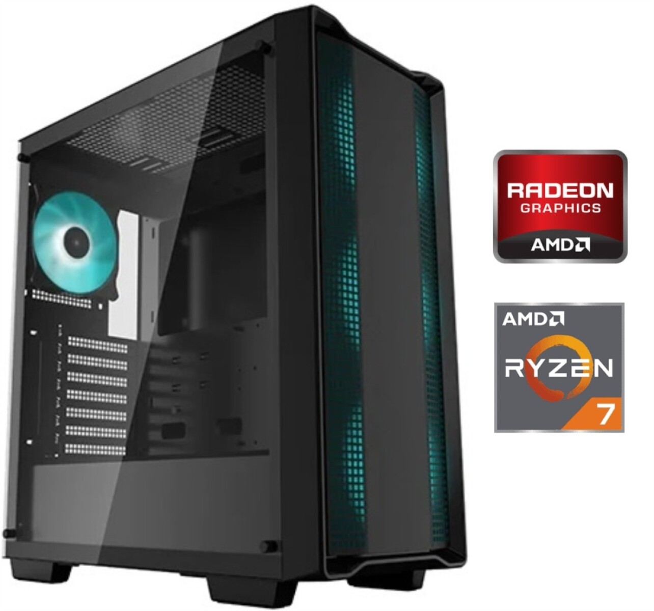 Equipo Gamer Ryzen 7 5700G, 16GB, 1TB, Gráficos Radeon 