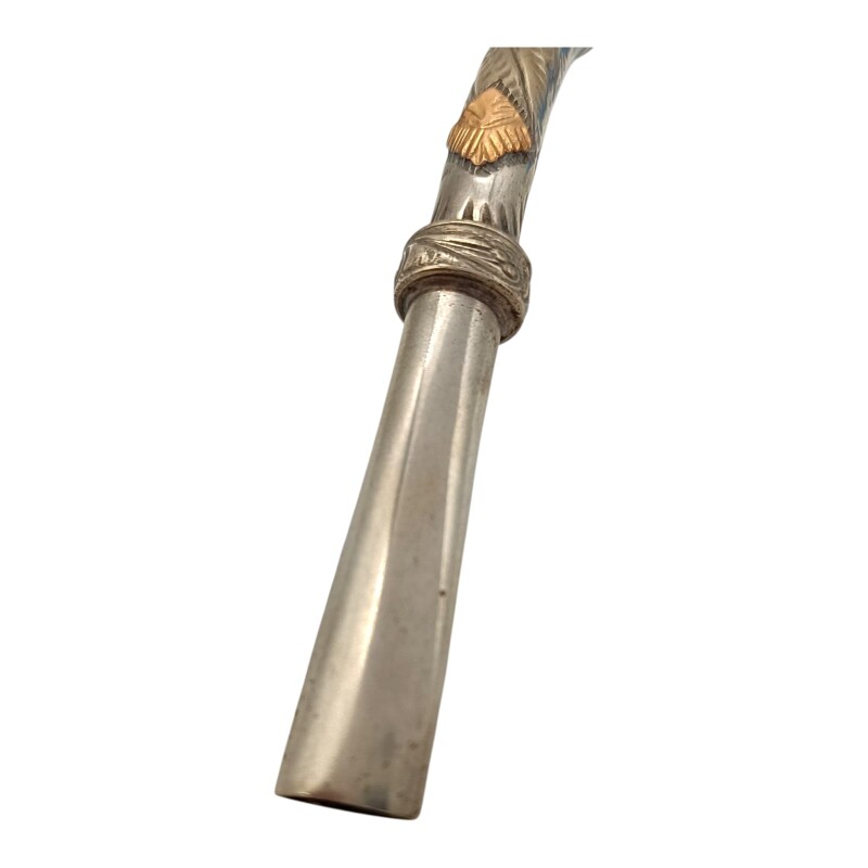 Bombilla melo - PLATA Y ORO 26 bmpo26po