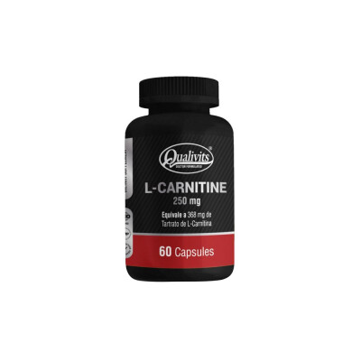 L-CARNITINE 250 mg X 60 CAPS Qualivits L-carnitine 250 Mg X 60 Caps
