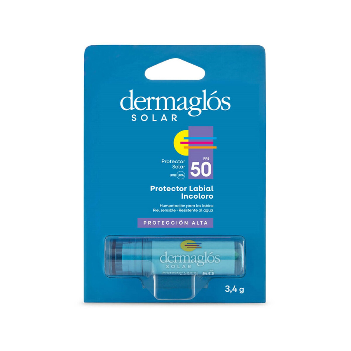 Protector Labial Dermaglós FPS50 3.4g 