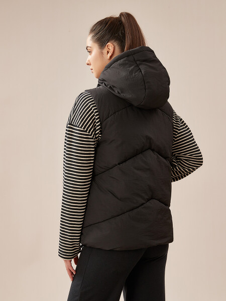 CHALECO MAT NEGRO