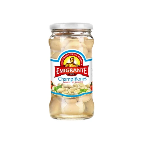 CHAMPIGNON ENTERO FRASCO 280G EL EMIGRANTE CHAMPIGNON ENTERO FRASCO 280G EL EMIGRANTE
