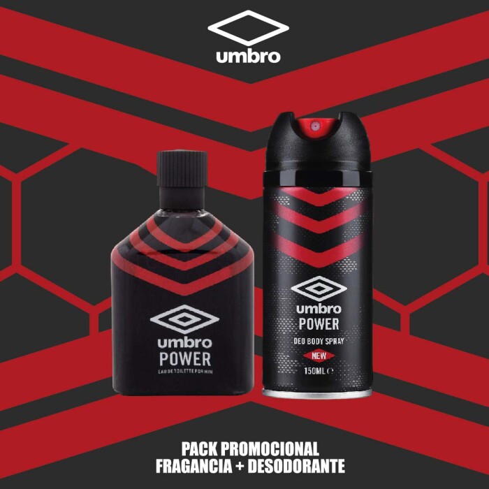 UMBRO EAU DE TOILETTE POWER 100 +DEO única