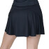 SKORT FEM POLY/SPX EVERLAST SPLIT WT WT M BK