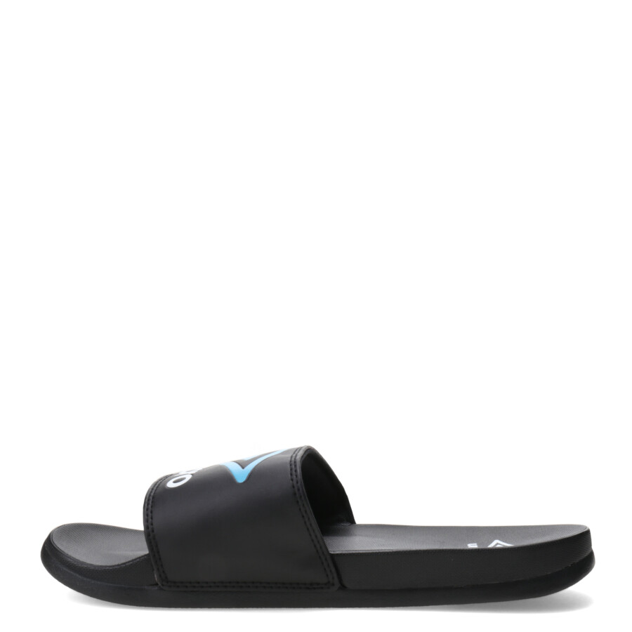 Sandalias de Hombre Umbro Pro Foam Negro - Celeste