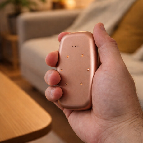 Calentador de Manos y Powerbank de bolsillo Rosado