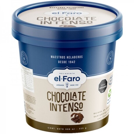 HELADO CHOCO INTENSO 500ML EL FARO HELADO CHOCO INTENSO 500ML EL FARO