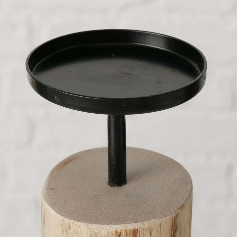 PORTAVELAS TEMPE MATERIALES-MIXTOS MARRON 4221400