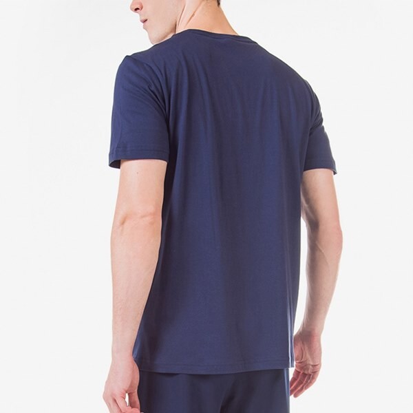 Remera Camiseta Deportiva Para Hombre Fila Soft Urban Azul