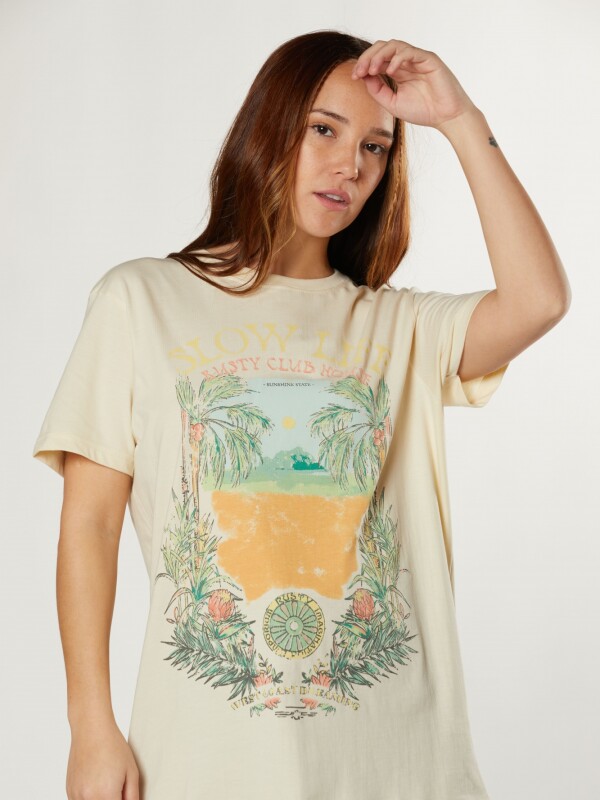 T-SHIRT ALEGRA RUSTY Crudo