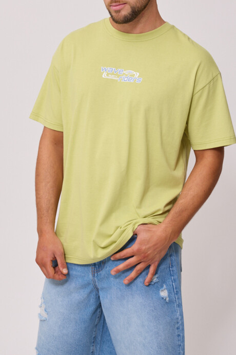 T-SHIRT KINES RUSTY Verde