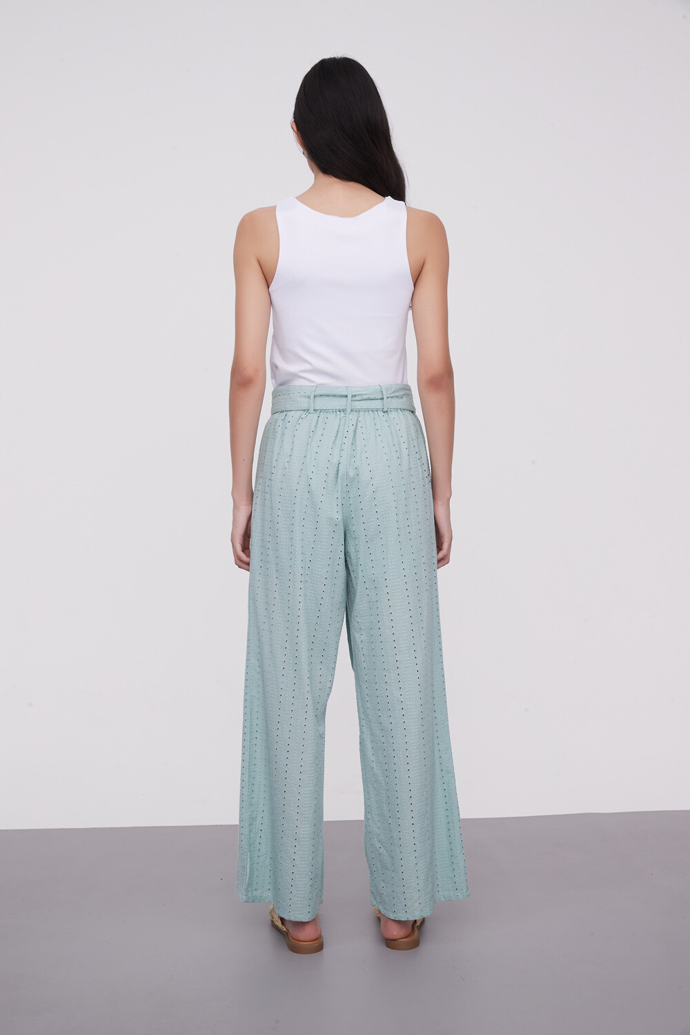 Pantalon Palmei Verde Claro