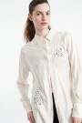 JOANNA TAILORED SHIRT Natural