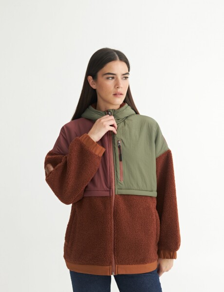Campera sherpa Fler Tostado