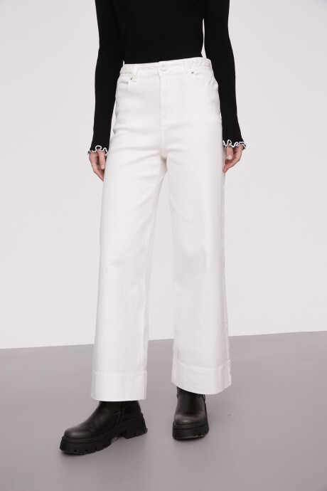 Pantalon Boys Marfil / Off White
