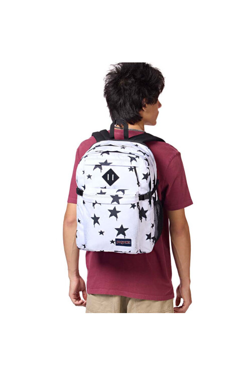 Main Campus Sprayed Stars Black