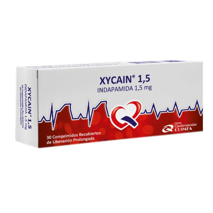 XYCAIN 1,5 MG LP X 30 COMPRIMIDOS única