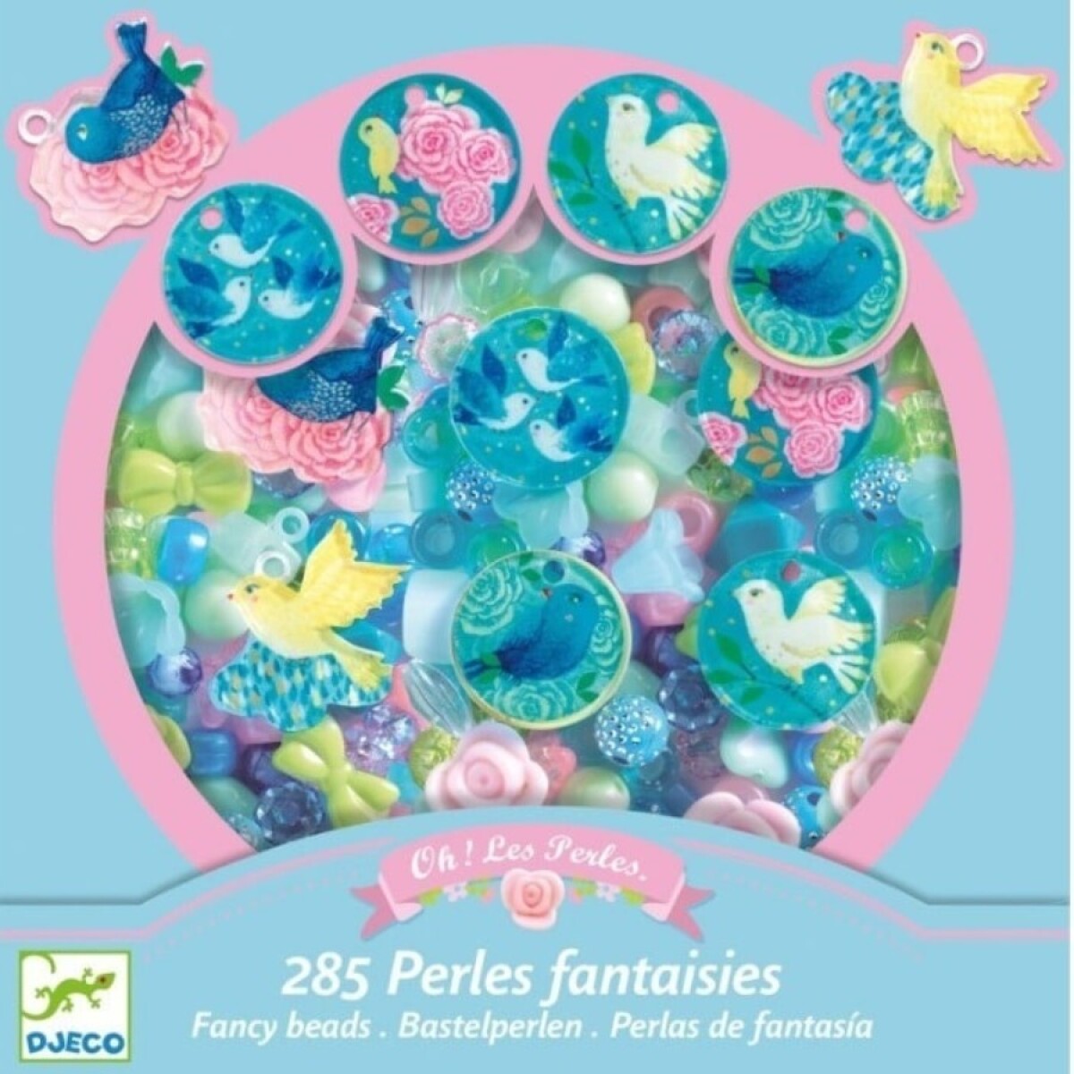 Set Crea Perlitas Fantasía Djeco 