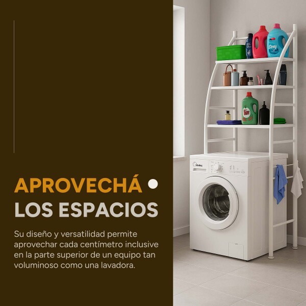 Estante Organizador Sobre Estante Multiuso Lavarropas Baño Estante Organizador Sobre Estante Multiuso Lavarropas Baño
