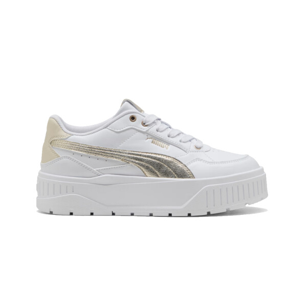 KARMEN II METALLIC - PUMA BLANCO/PLATEADO