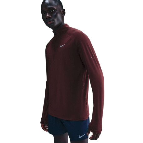 Campera Nike Stride Dri-Fit 1/4-Zip Running Top de Hombre Rojo