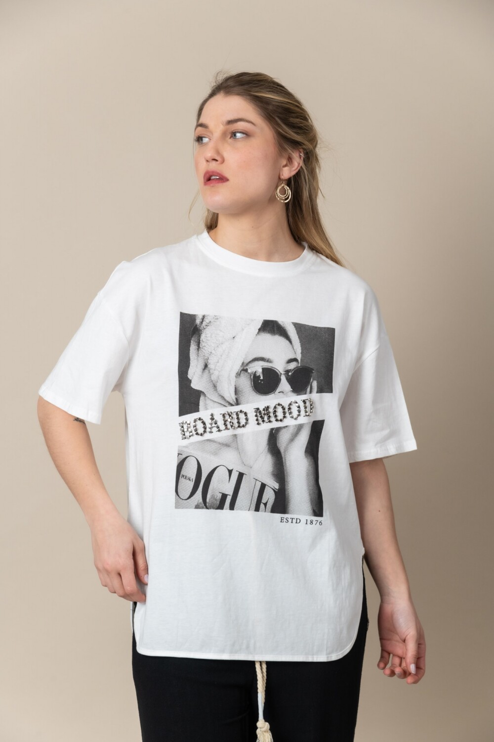 REMERA ANIMO Blanco
