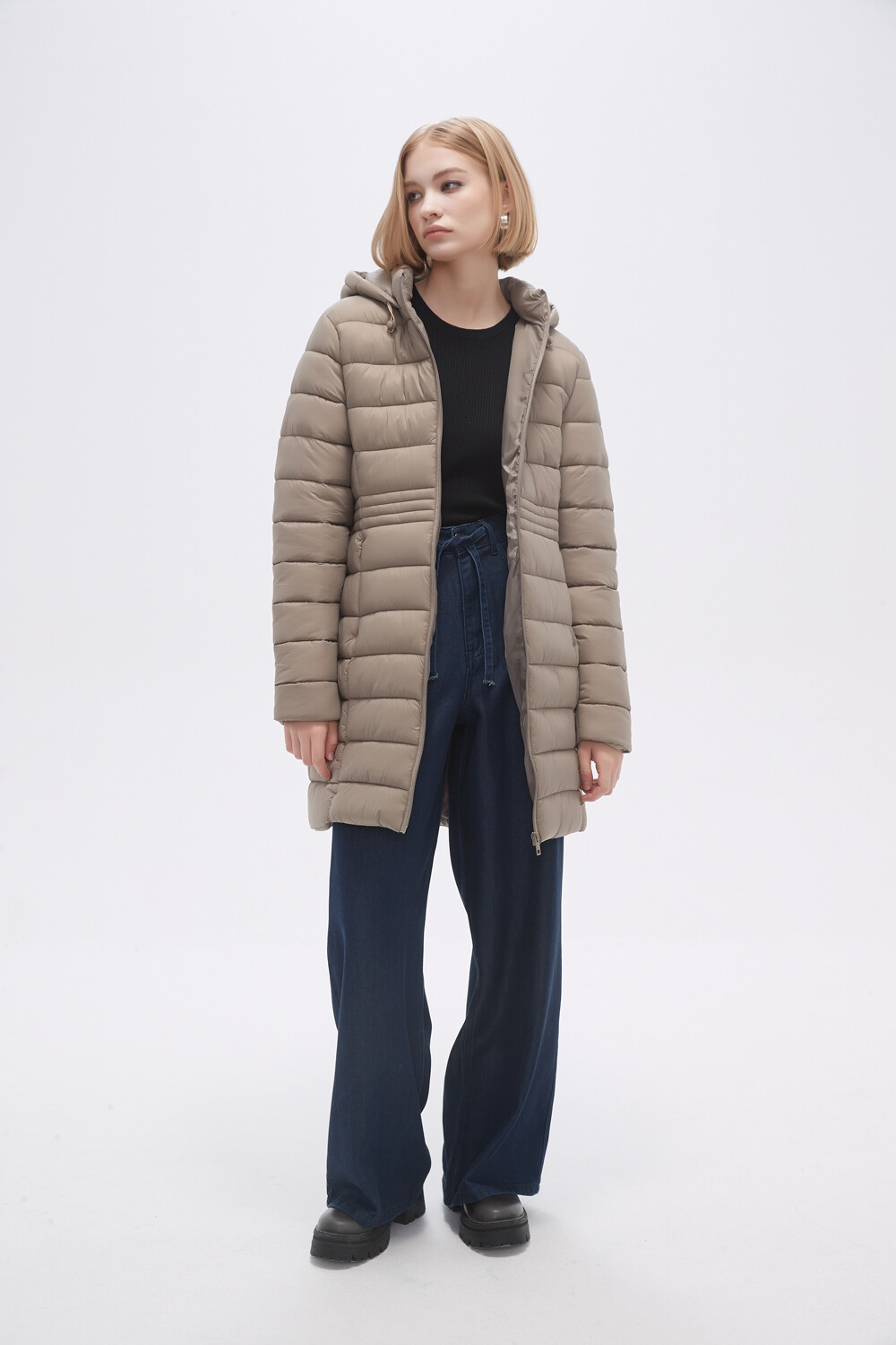 Campera Guillu Taupe / Mink / Vison