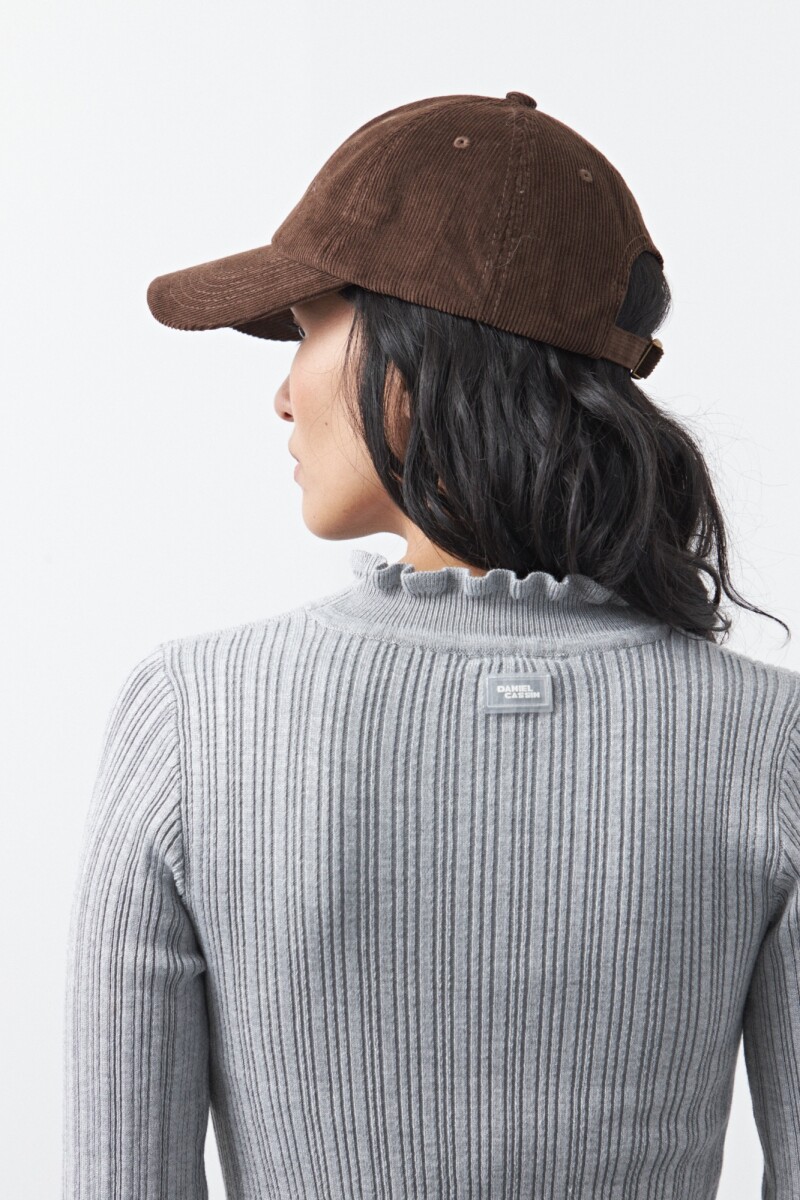 POLERA BETANIA Gris Melange