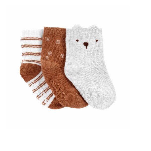 Set Medias Carters x3 Terra oso Set Medias Carters x3 Terra oso