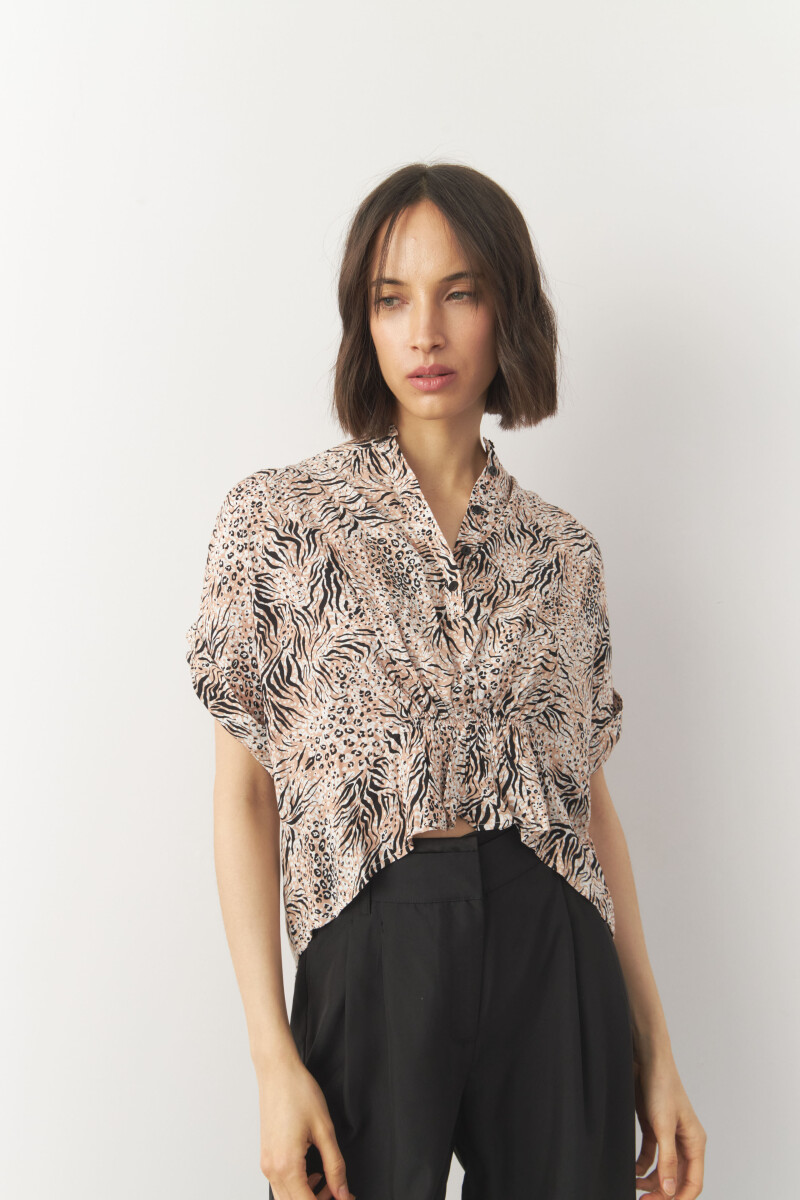 BLUSA GALLINAL Animal Print