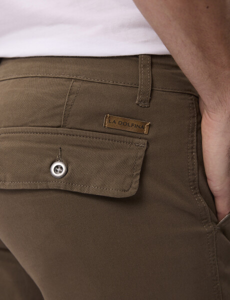 Pantalon cargo Ryder oliva