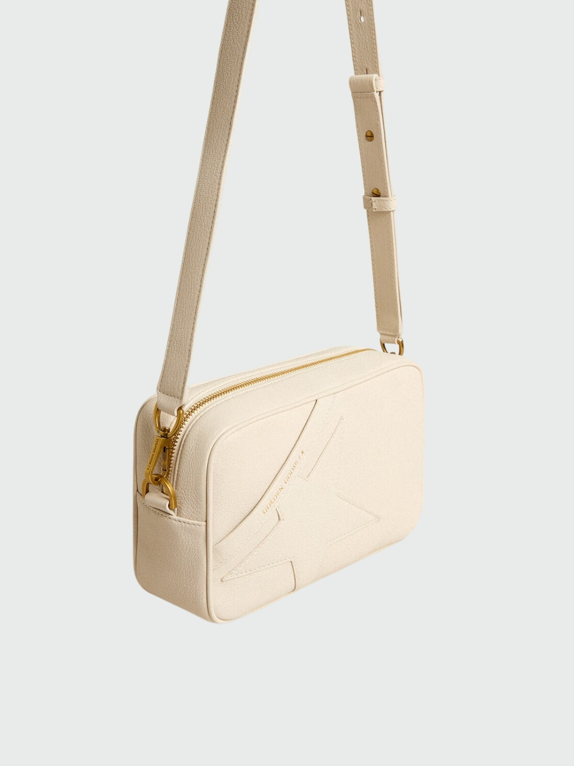 Golden Goose - Cartera Star Bag Marfil