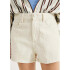 SHORTS FEM BEGE CLARO