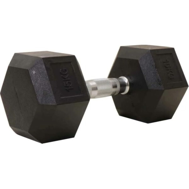 Mancuerna Hexagonal PVC 15Kg Mancuerna Hexagonal PVC 15Kg