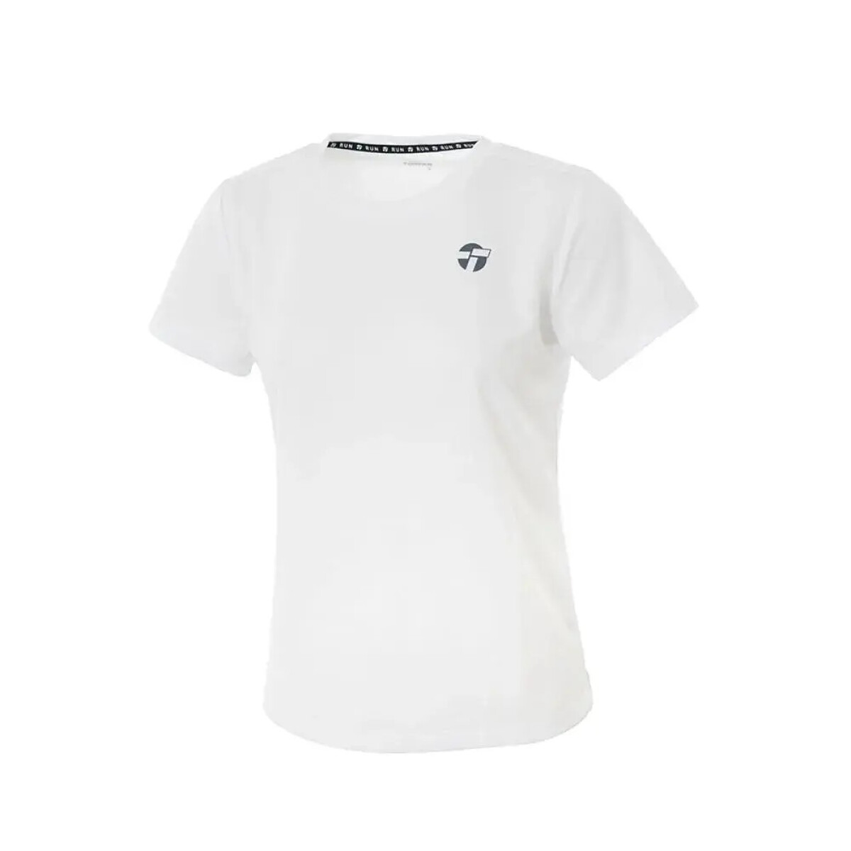 T-SHIRT MC WMN RNG GD celeste mist - BLANCO 