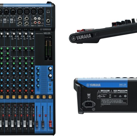 Consola Yamaha Mg20 16 Preamp Micro, 2 Subs, 4 Aux Consola Yamaha Mg20 16 Preamp Micro, 2 Subs, 4 Aux