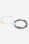 Set de chokers multicolor