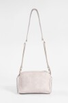 Bandolera doble cierre beige