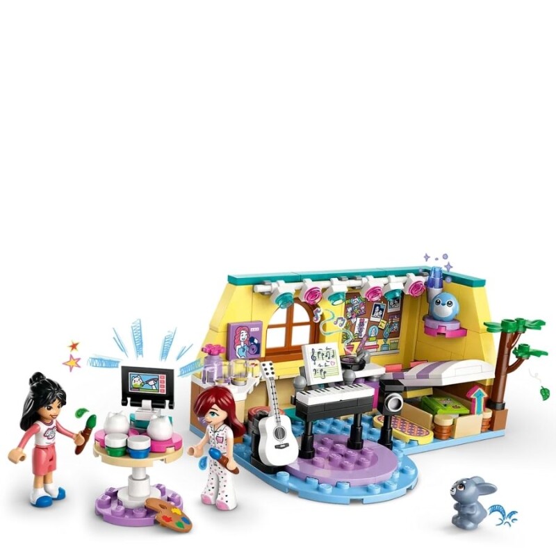Lego Friends Habitación De Paisley 42647 + Minifiguras Y Mascota Lego Friends Habitación De Paisley 42647 + Minifiguras Y Mascota