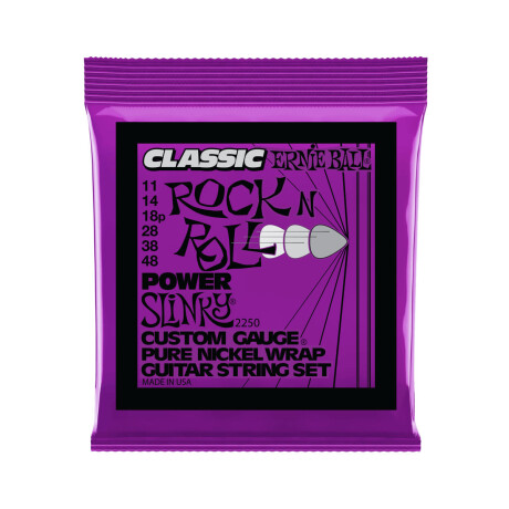 Encordado Eléctrica Ernie Ball Classic Power .011 Encordado Eléctrica Ernie Ball Classic Power .011