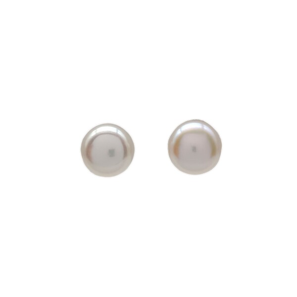 Caravanas Doble Perlas-Plata 925-Con Perla-CA3256 Conperla