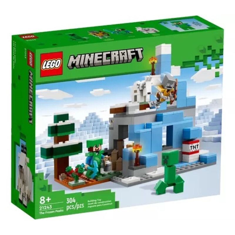 Lego Minecraft Los Picos Helados 21243 Lego Minecraft Los Picos Helados 21243