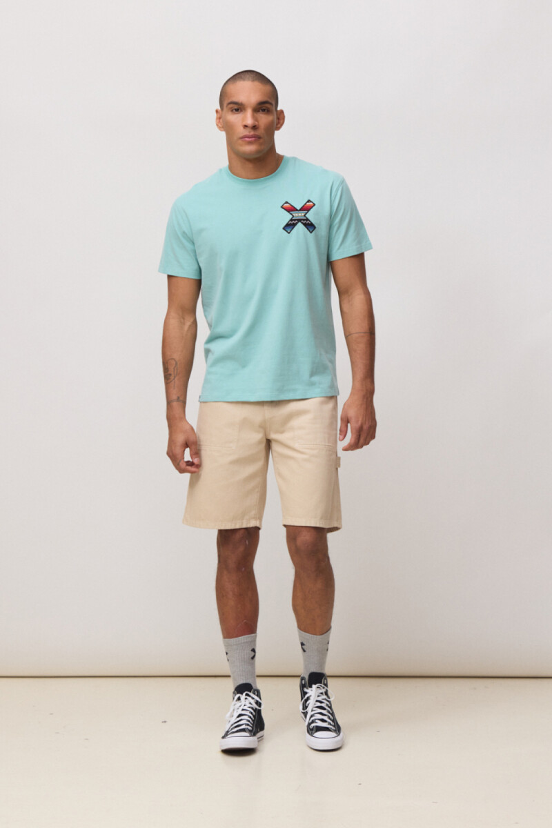 Remera Classic Blue Banana Acqua