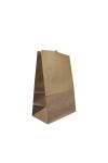 Bolsa sin asa 22x13x35 cm. kraft MADERA