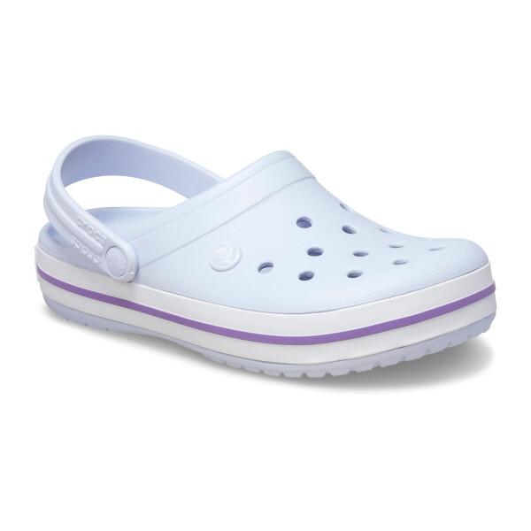 Zueco de Mujer Crocs Band c/tira Atras Lila